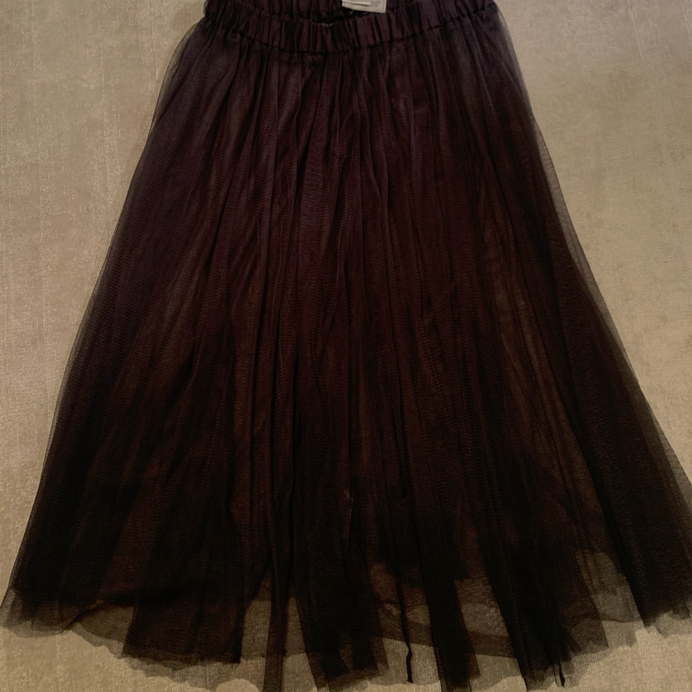 Grey Tool Midi Skirt